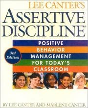 Cover of Assertive discipline by Lee Canter