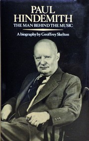 Cover of Paul Hindemith by Geoffrey Skelton