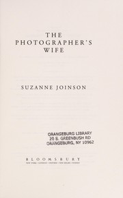 Front cover of The photographer's wife by Suzanne Joinson
