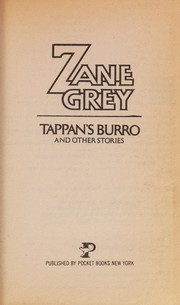 Cover of Tappans Burro by Zane Grey
