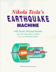 Front cover of Nikola Tesla's Earthquake Machine by Dale Pond