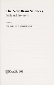 Cover of The new brain sciences by David A. Rees