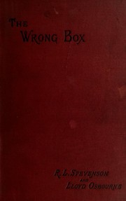 Cover of The  wrong box by Robert Louis Stevenson