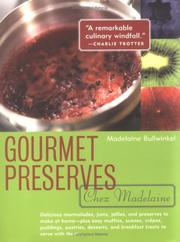 Cover of Gourmet Preserves Chez Madelaine by Madelaine Bullwinkel
