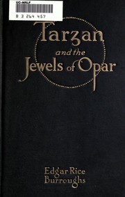 Cover of Tarzan and the Jewels of Opar by Edgar Rice Burroughs