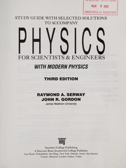 Cover of Physics for Science & Engineering by Raymond A. Serway