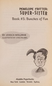 Front cover of Bunches of fun by Jessica Wollman
