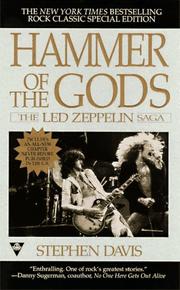 Front cover of Hammer of the gods by Stephen Davis