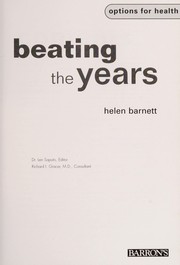 Cover of Beating the years by Helen Barnett