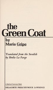 Cover of Green Coat by Maria Gripe