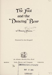 Front cover of The fool and the dancing bear by Pamela Stearns