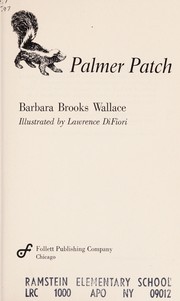 Cover of Palmer Patch by Barbara Brooks Wallace