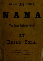 Front cover of Nana by Émile Zola