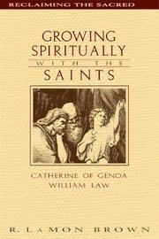Front cover of Growing spiritually with the saints by R. Lamon Brown