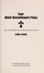 Front cover of Four Black revolutionary plays by Amiri Baraka