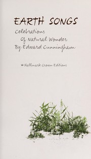 Cover of Earth songs by Cunningham, Edward