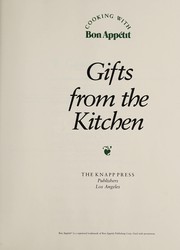 Cover of Gifts from the kitchen by Sontheimer Foundation