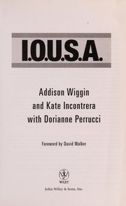 Cover of I.O.U.S.A by Addison Wiggin