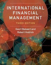 Front cover of INTERNATIONAL FINANCIAL MANAGEMENT by Geert Bekaert