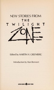 Front cover of New Stories from the Twilight Zone by Martin H. Greenberg