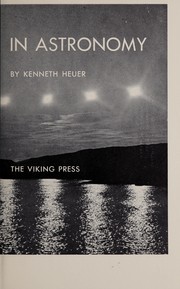 Front cover of An adventure in astronomy by Kenneth Heuer