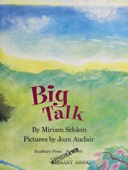 Cover of Big talk by Miriam Schlein