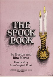 Cover of The spook book by Burton Marks