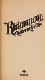 Cover of Rhiannon by Roberta Gellis