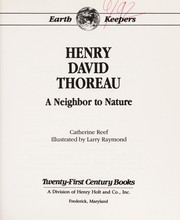 Cover of Henry David Thoreau by Catherine Reef