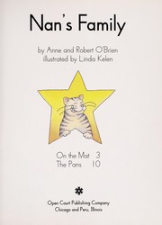 Front cover of Nan's family by Anne O'Brien