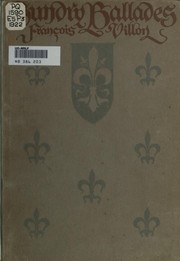 Front cover of Poems by François Villon