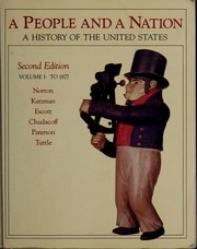 Front cover of A People and a Nation by Mary Beth Norton