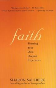 Cover of Faith by Sharon Salzberg