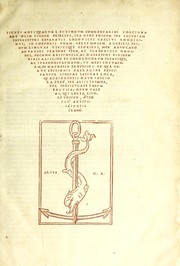 Front cover of Sicvti antiquarvm lectionvm commentarios concinnarat olim vindex Ceselivs by Lodovicus Caelius Rhodiginus