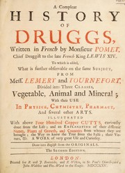 Front cover of A compleat history of drugs by Pierre Pomet