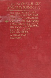 Front cover of Anna of the Five Towns by Arnold Bennett