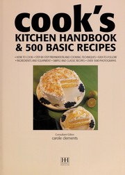 Cover of Cook's kitchen handbook & 500 basic recipes by Carole Clements