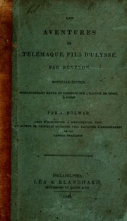 Cover of Aventures de Télémaque by François de Salignac de La Mothe-Fénelon