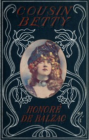 Cover of La Cousine Bette by Honoré de Balzac
