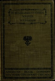 Front cover of Meistersinger von Nürnberg by Richard Wagner