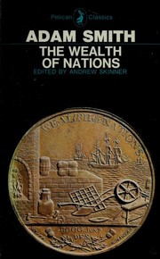 Cover of Inquiry into the nature and causes of the wealth of nations by Adam Smith
