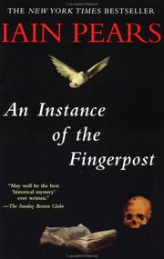 Front cover of An Instance of the Fingerpost by Iain Pears