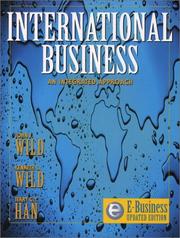 Front cover of International business by John J. Wild