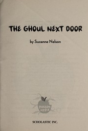 Front cover of The ghoul next door by Suzanne Marie Nelson