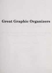 Front cover of Great graphic organizers to use with any book! by Michelle O'Brien-Palmer