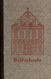 Cover of Buddenbrooks by Thomas Mann