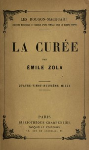 Cover of La curée by Émile Zola
