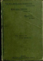 Front cover of Aus dem Leben eines Taugenichts by Joseph von Eichendorff