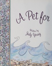 Cover of A pet for Miss Wright by Judy Young