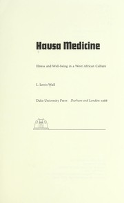 Front cover of Hausa medicine by L. Lewis Wall